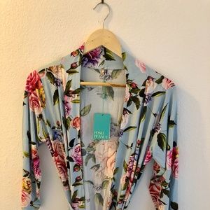 Posh Peanut Floral Robe